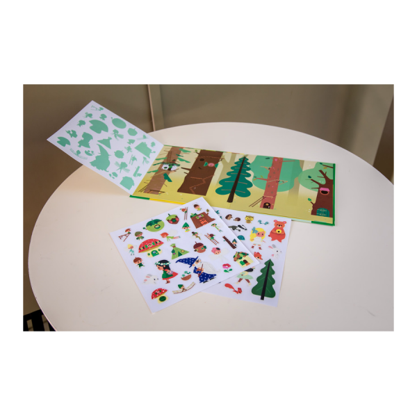 Djeco Magical Forest Sticker Book