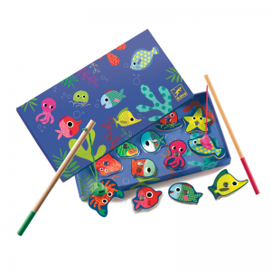 Djeco Magnetic Colourful Fishing