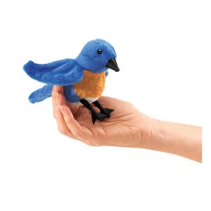 Folkmanis Bluebird Finger Puppet