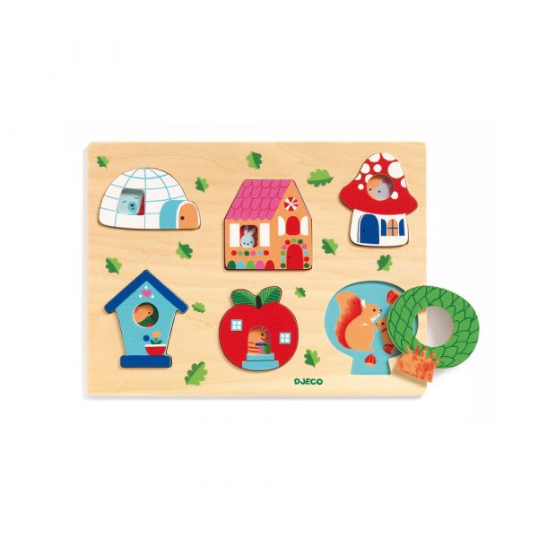 Djeco Coucou House Wooden Puzzle