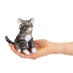 Folkmanis Tabby Cat Finger Puppet